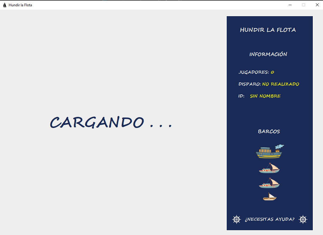 Captura de pantalla del juego Hundir la Flota
